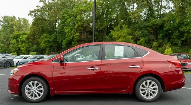 Used 2019 Red Nissan SV image 9