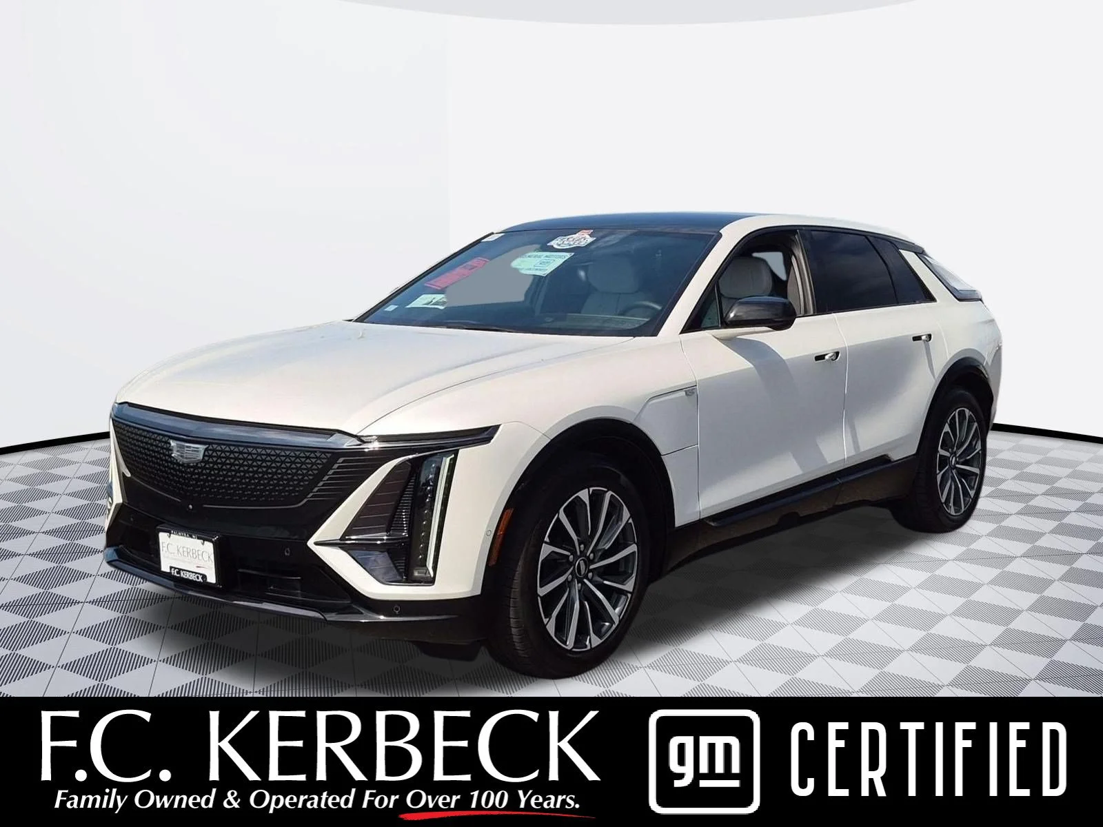 Used 2024 Crystal White Tricoat Cadillac Sport image 1