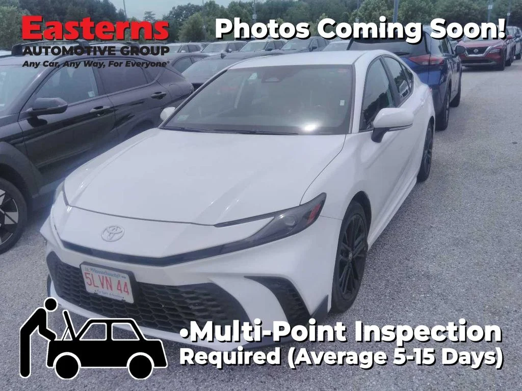 Used 2025 White Toyota SE image 1