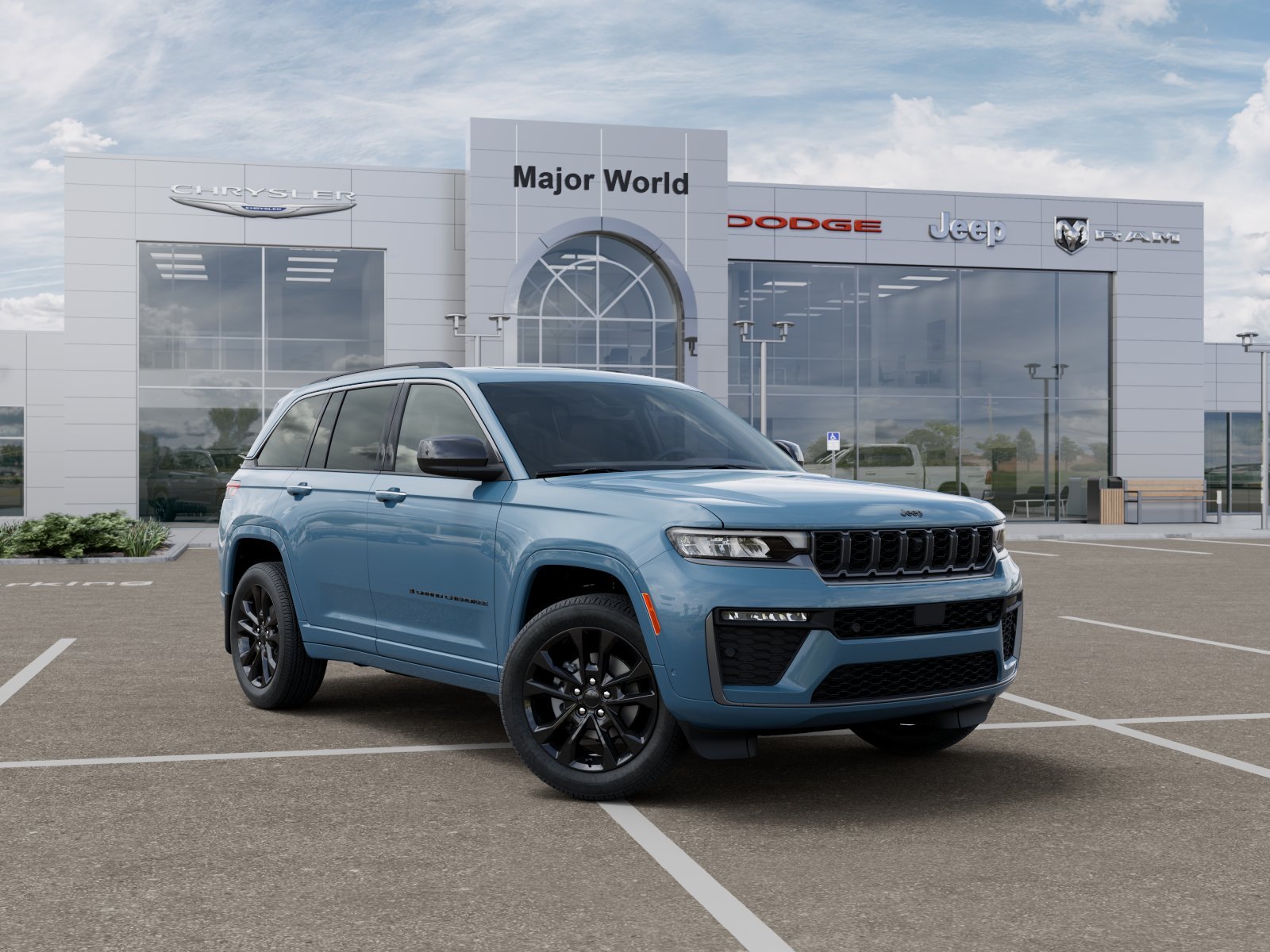 New 2026 Steel Blue Exterior Paint Jeep Limited image 5