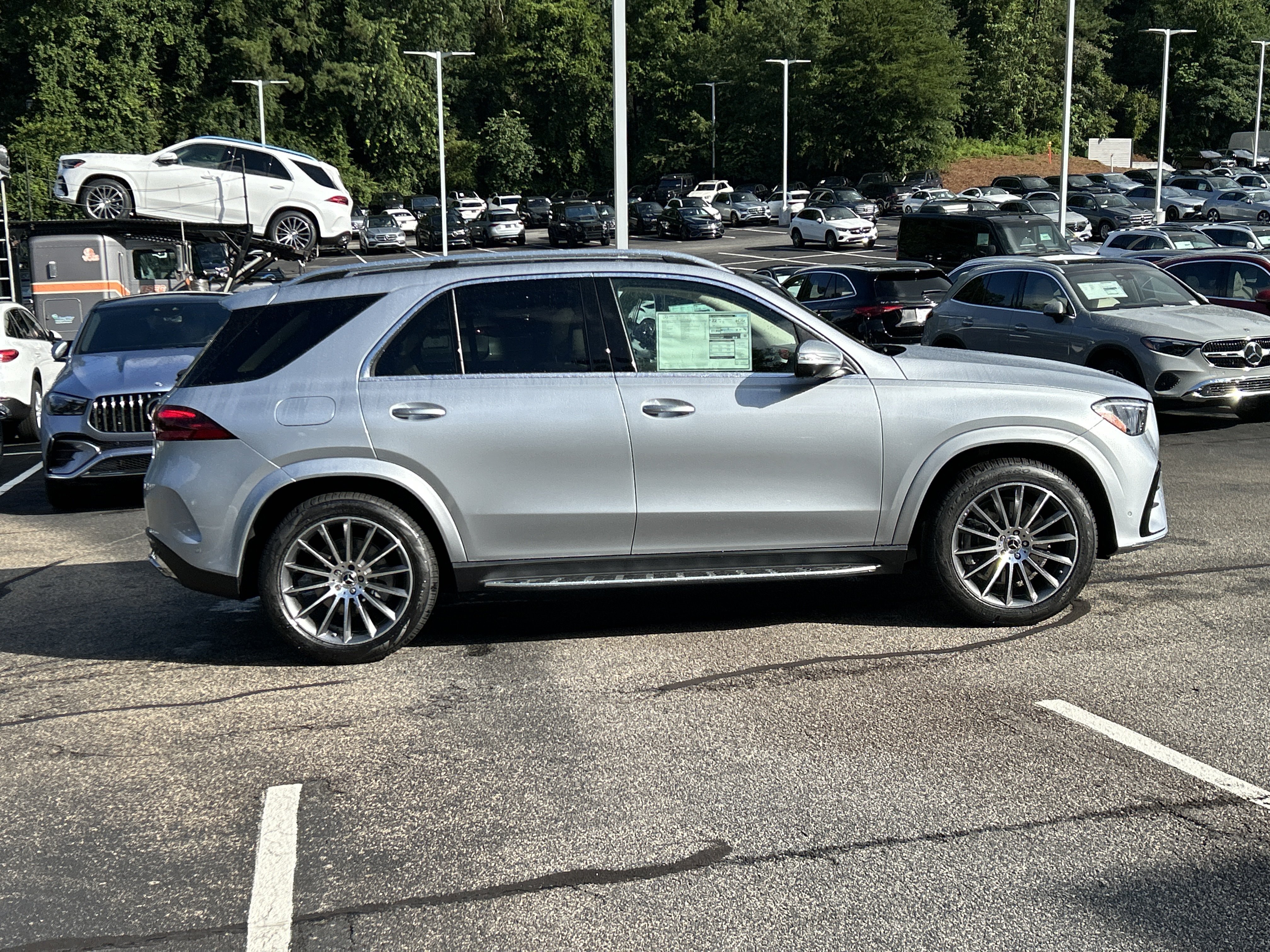 New 2026 Cirrus Silver Metallic Mercedes-Benz GLE 350 4MATIC® SUV image 5