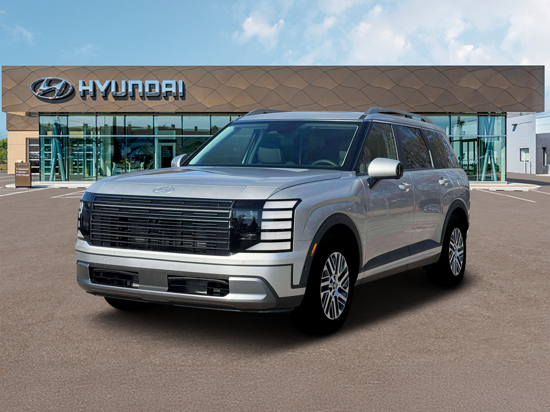 New 2026 Silver Hyundai SEL Premium AWD image 1