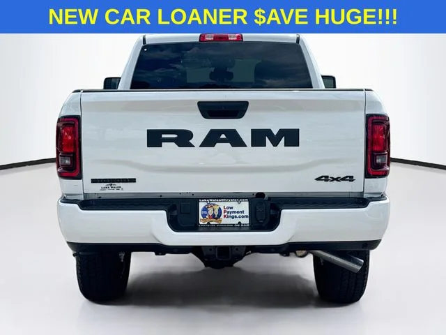 New 2026 Bright White Clear-Coat Exterior Paint RAM BIG HORN image 5