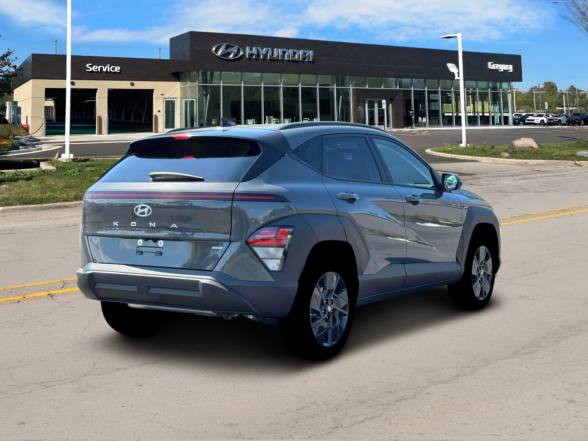 New 2026 Gray Hyundai SEL Sport AWD image 7