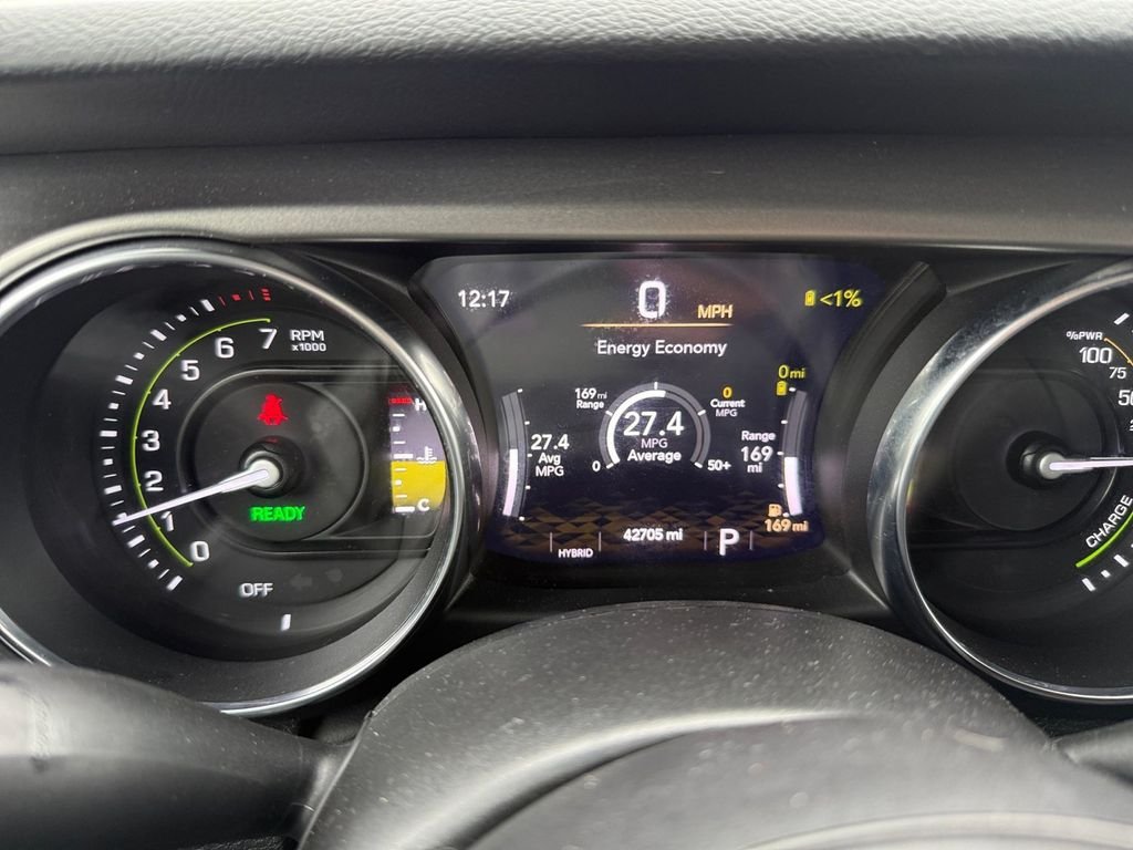 Used 2023 Gray Jeep Willys 4xe image 15