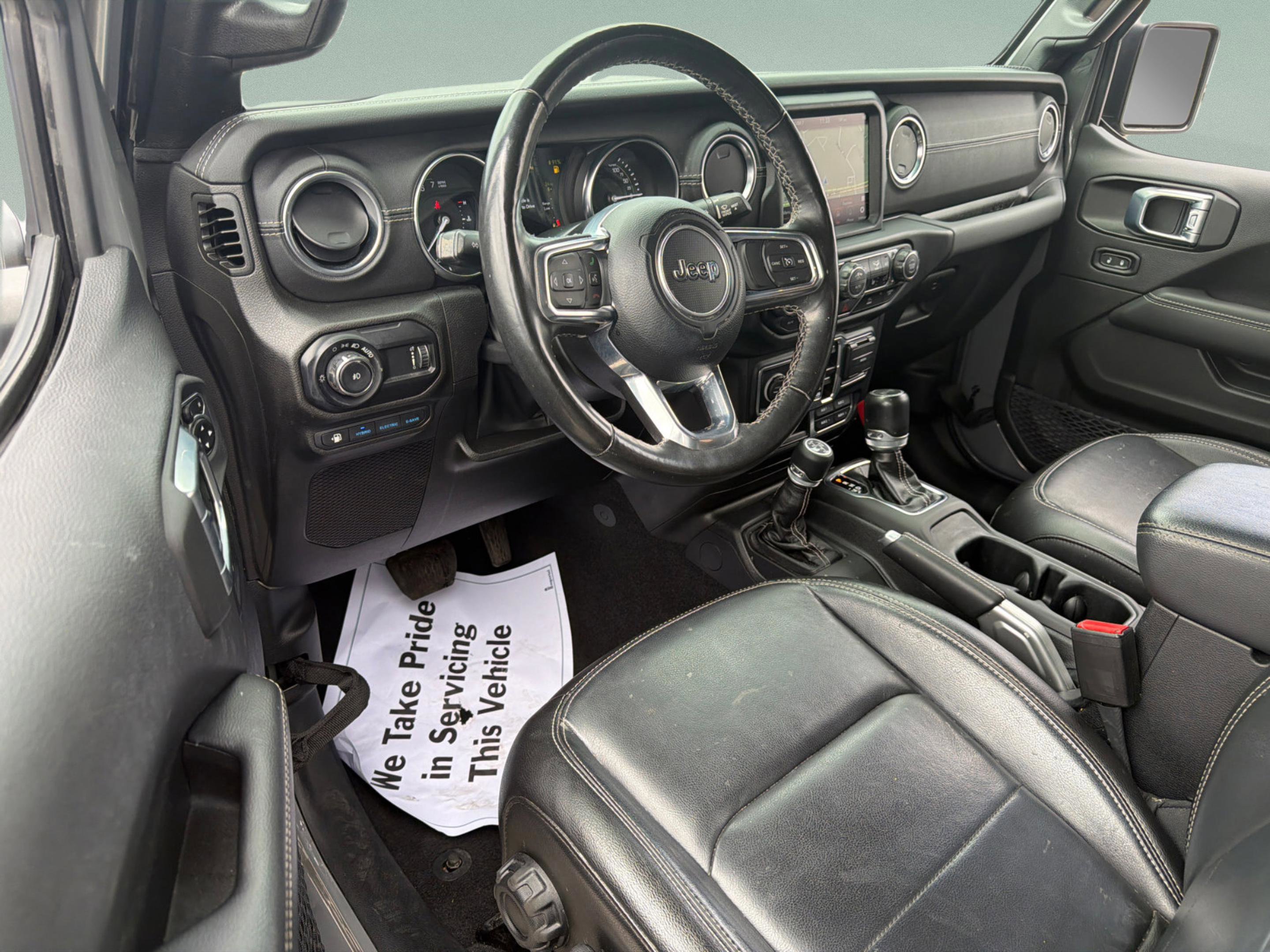 Used 2023 Sting Gray Clearcoat Jeep Sahara image 16