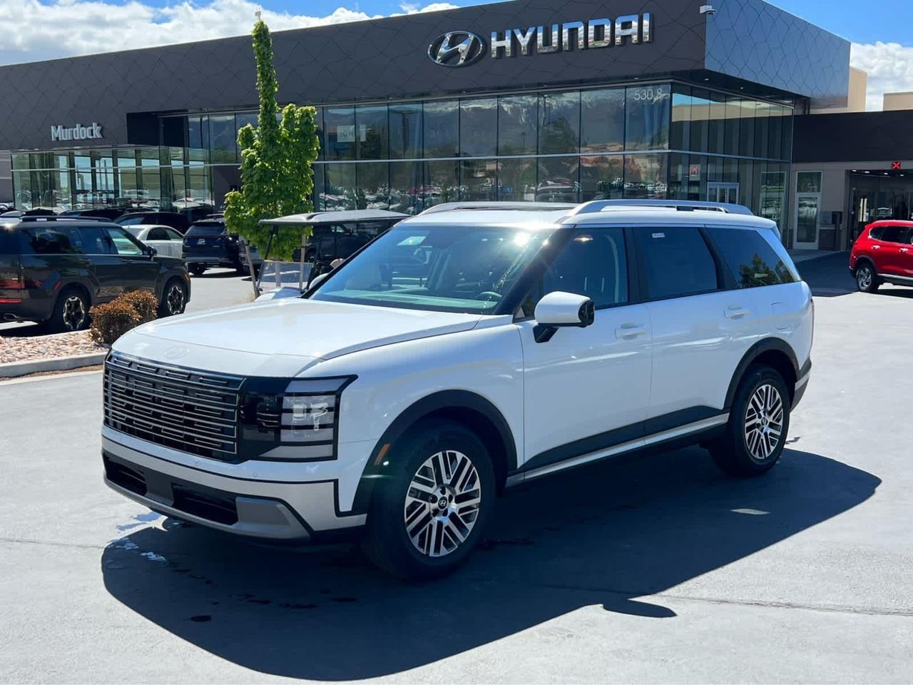 New 2026 Creamy White Pearl Hyundai SEL Premium AWD image 1