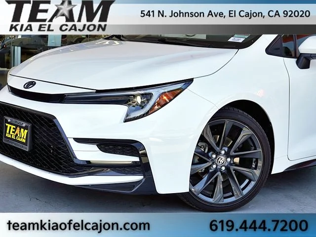 Used 2024 White Toyota SE image 3
