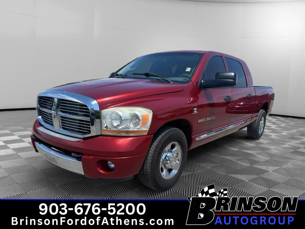 Used 2006 Inferno Red Crystal Pearlcoat Dodge Laramie image 1