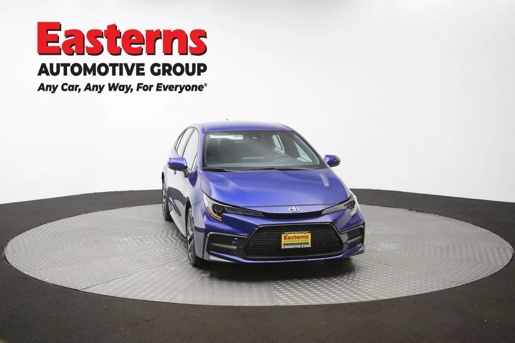 Used 2022 Blue Toyota SE image 50