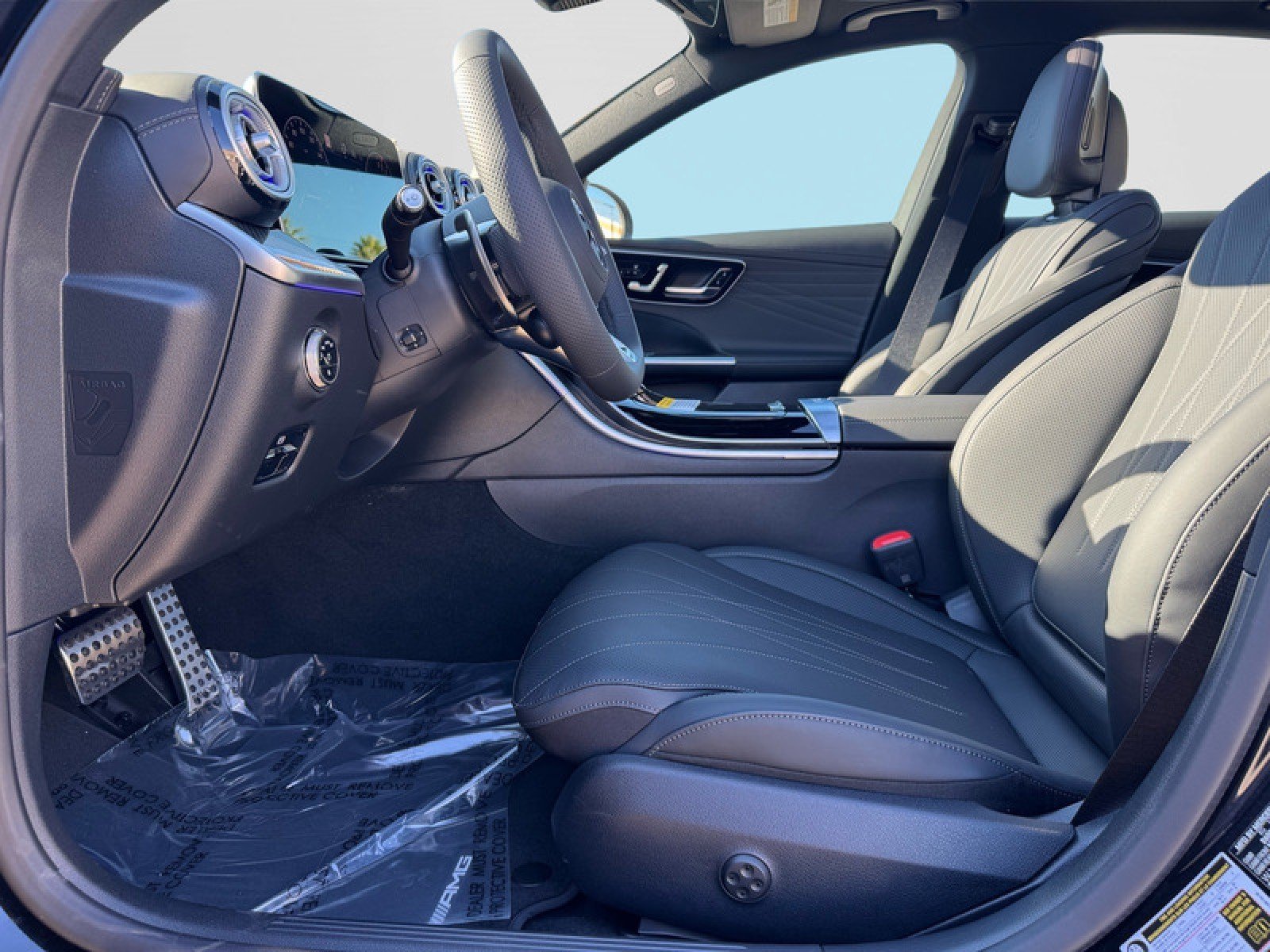 New 2026 Obsidian Black Metallic Mercedes-Benz AMG® C 63 S E Performance Sedan image 8