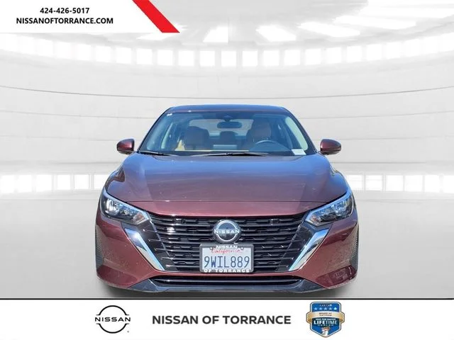 Certified Used 2025 Red Nissan SV image 2