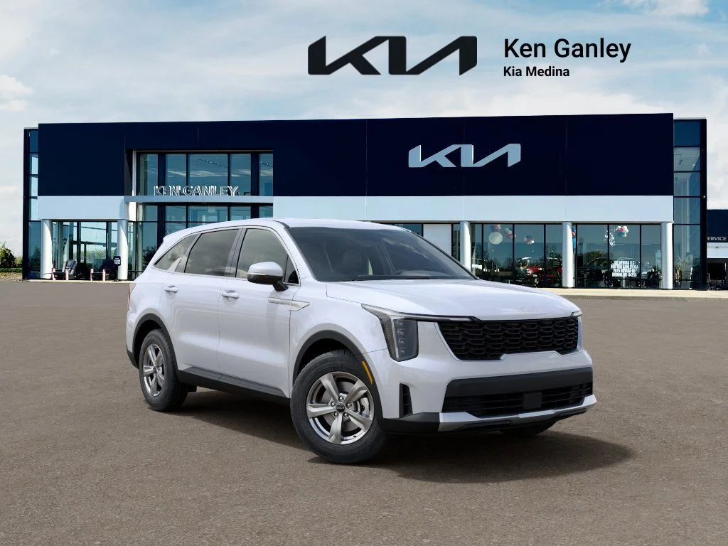 New 2026 Glacial White Pearl Kia LX image 8