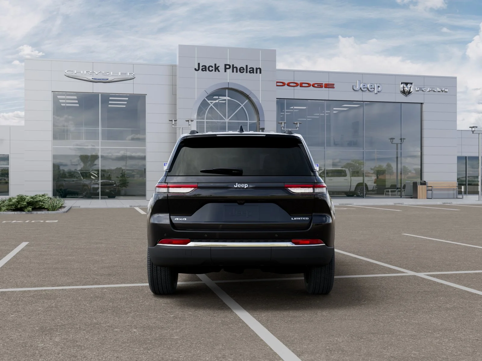 New 2026 Diamond Black Crystal Pearlcoat Jeep Limited image 33