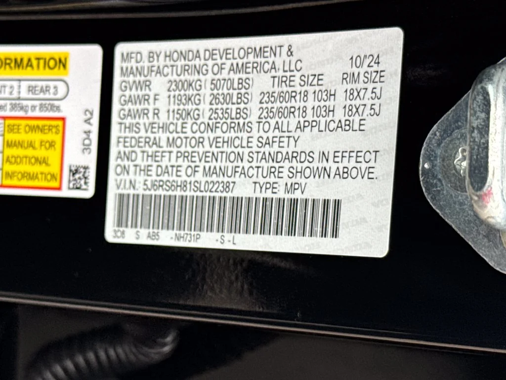 Used 2025 Black Honda Sport-L image 42
