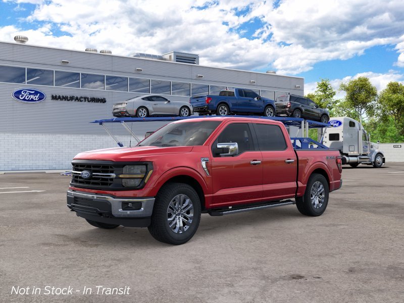 New 2026 Ruby Red Metallic Tinted Clearcoat Ford XLT image 7