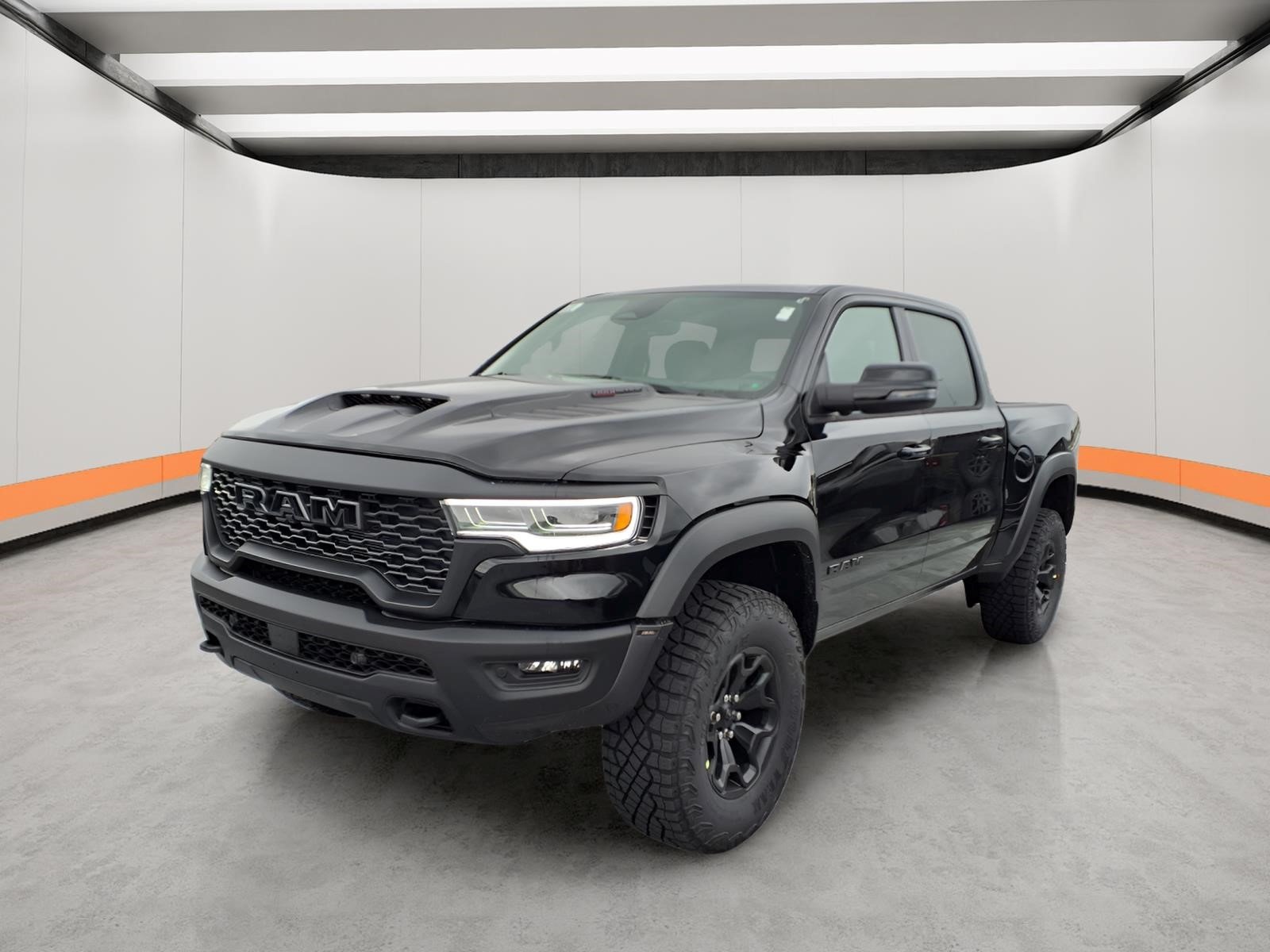 New 2026 Diamond Black Crystal Pearl-Coat Exterior Paint RAM RHO image 3