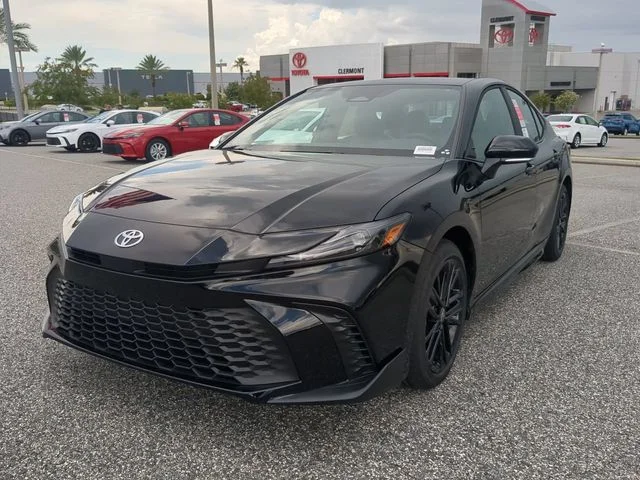 New 2026 Midnight Black Metallic Toyota SE image 8