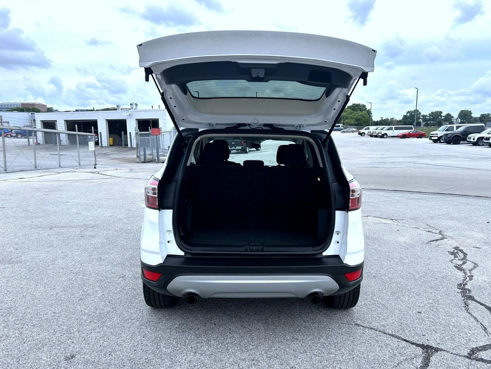 Certified Used 2018 White Ford SE image 21