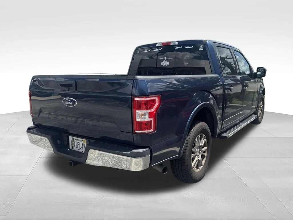 Used 2019 Blue Ford Lariat image 5