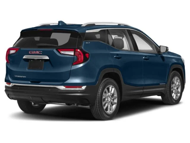Used 2023 Marine Metallic GMC AWD SLT image 3