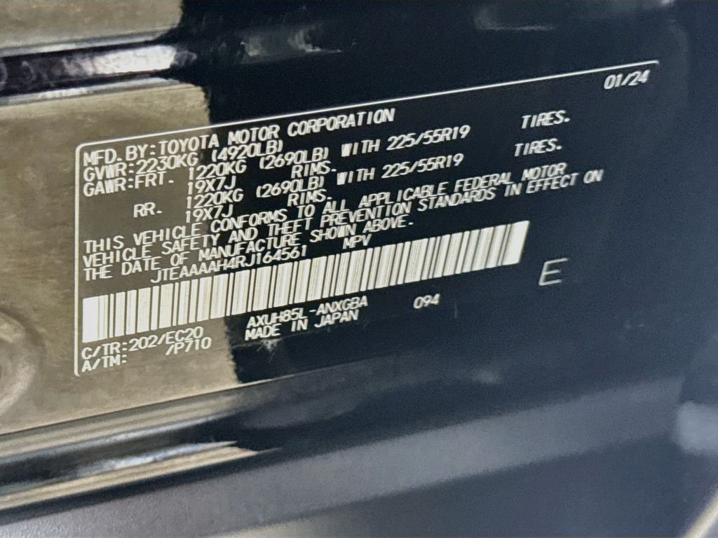 Used 2024 Black Toyota XLE image 31