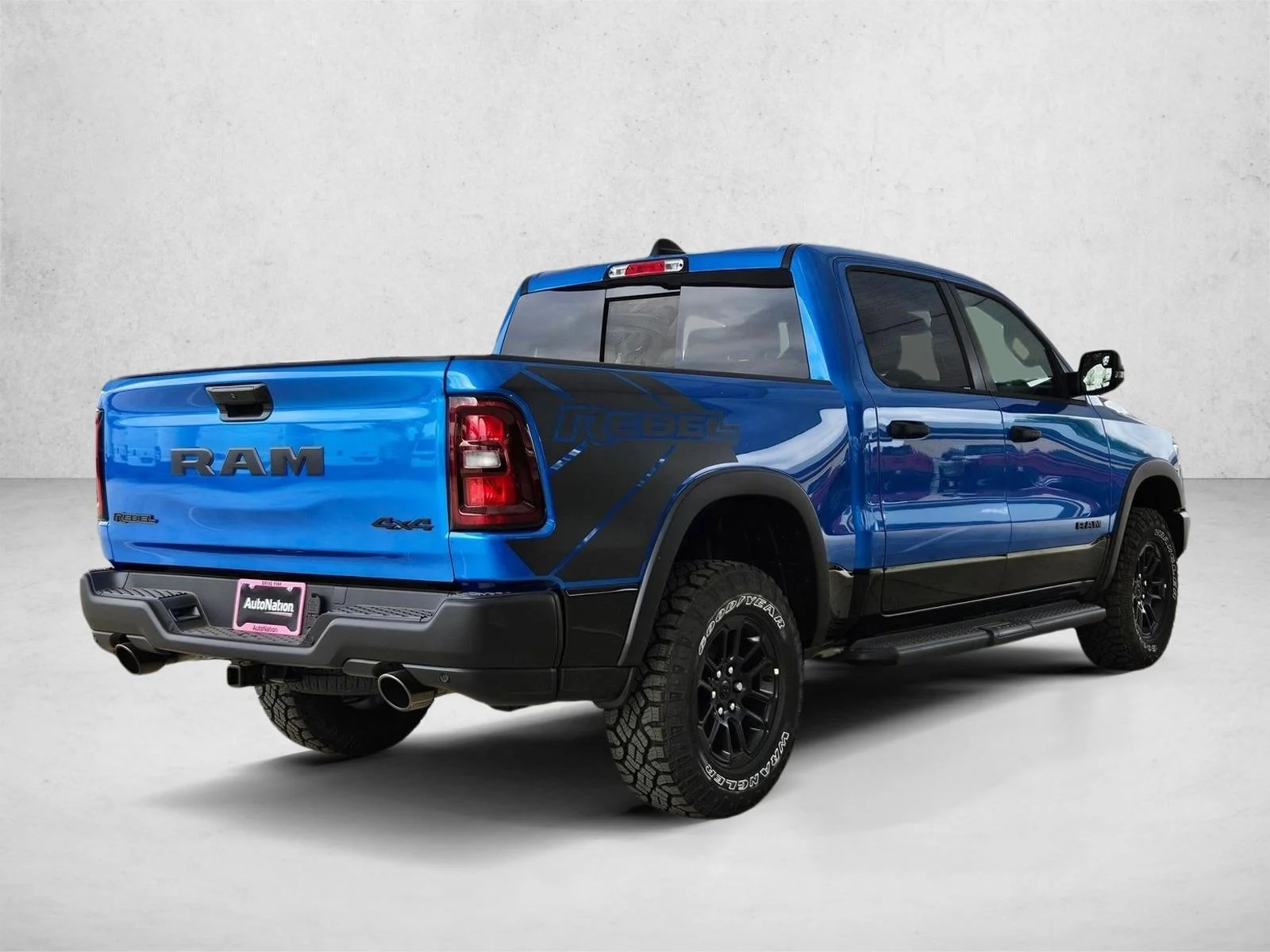 New 2026 Hydro Blue Pearl-Coat Exterior Paint RAM Rebel image 2