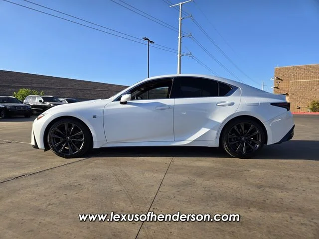 Certified Used 2024 White Lexus 350 F SPORT Design image 3