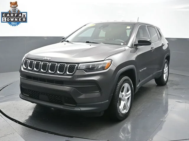 Used 2023 Gray Jeep Sport image 1