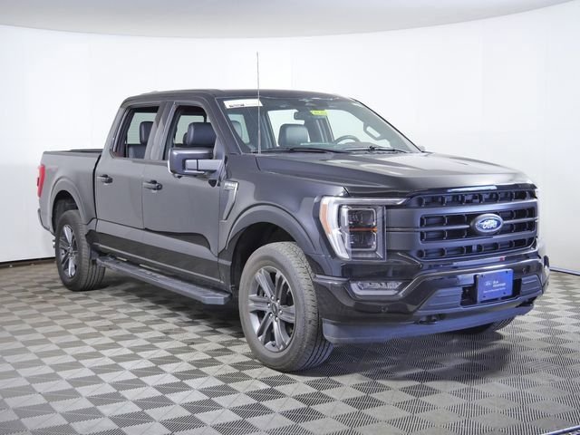 Certified Used 2023 Black Ford Lariat image 1