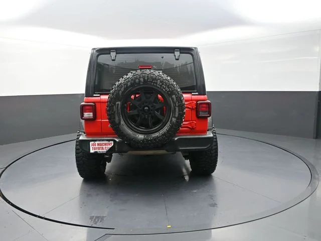 Used 2018 Red Jeep Unlimited Sport image 7