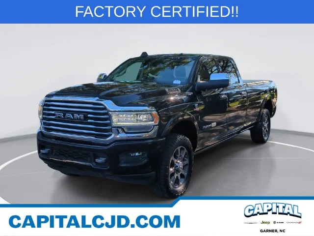Used 2019 Black Ram Laramie Longhorn image 1