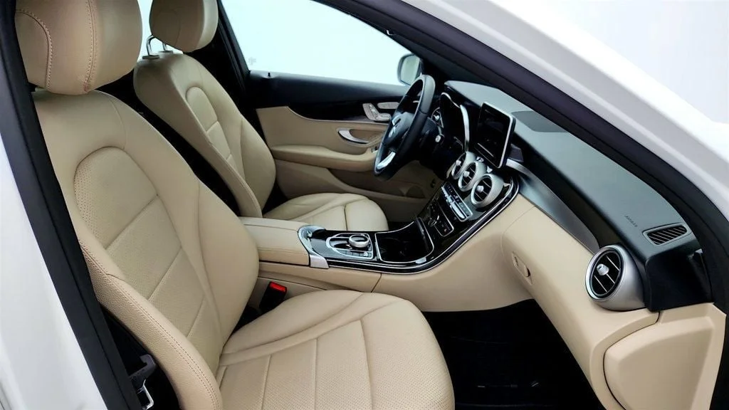 Used 2018 Polar White Mercedes-Benz C 300 4MATIC® Sedan w/ Premium Pkg, Panorama Roof & 18