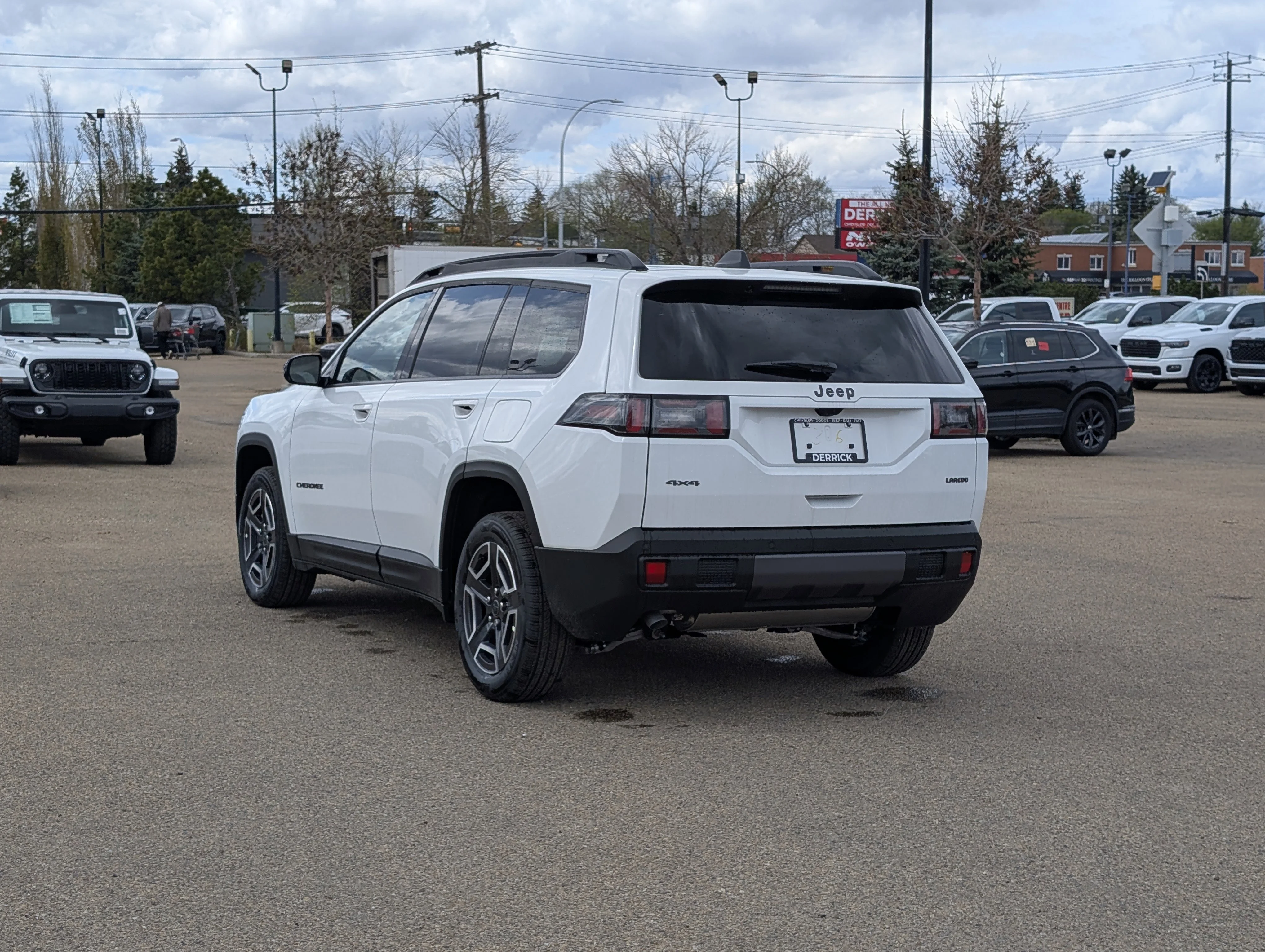 New 2026 Bright White Jeep Laredo image 4