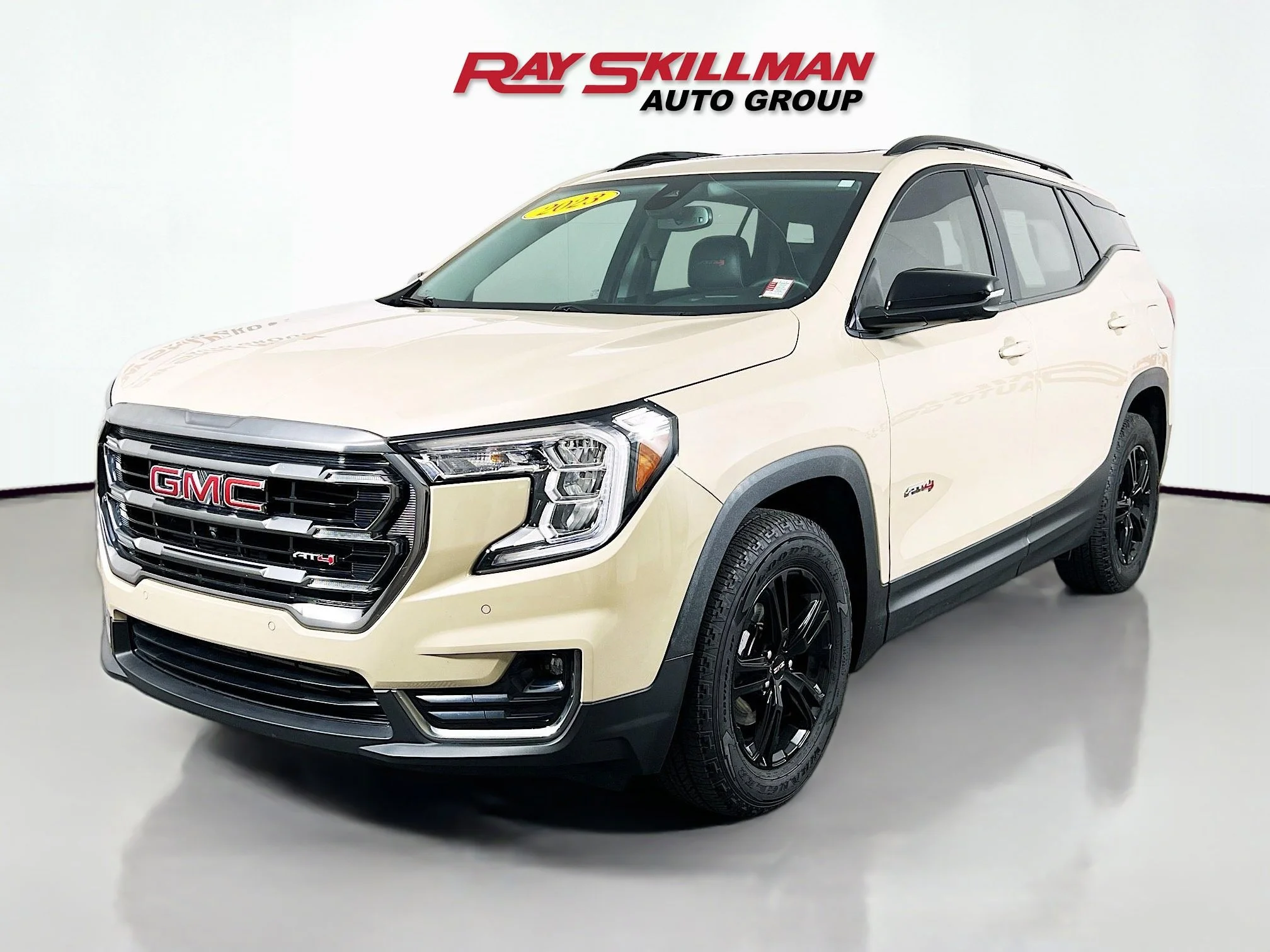 Used 2023 Desert Sand Metallic GMC AT4 image 3