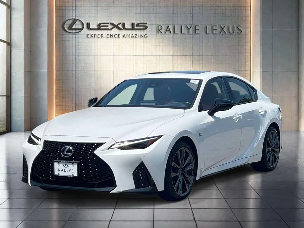 Certified Used 2025 White Lexus 350 F SPORT image 3