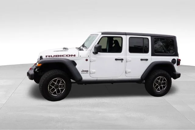 Certified Used 2025 White Jeep Rubicon image 9