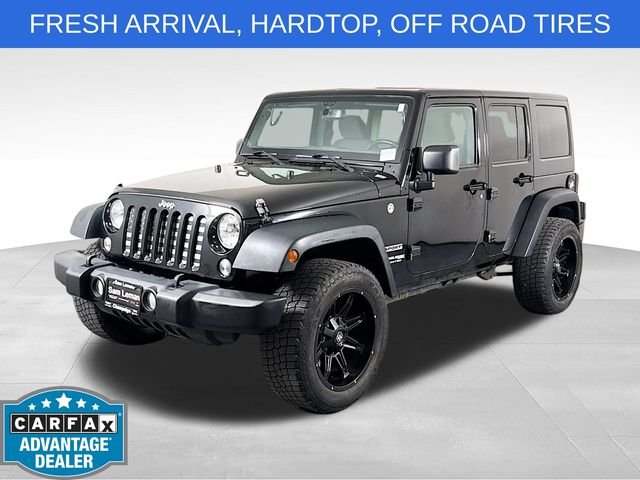 Used 2018 Black Jeep Unlimited Sport image 3