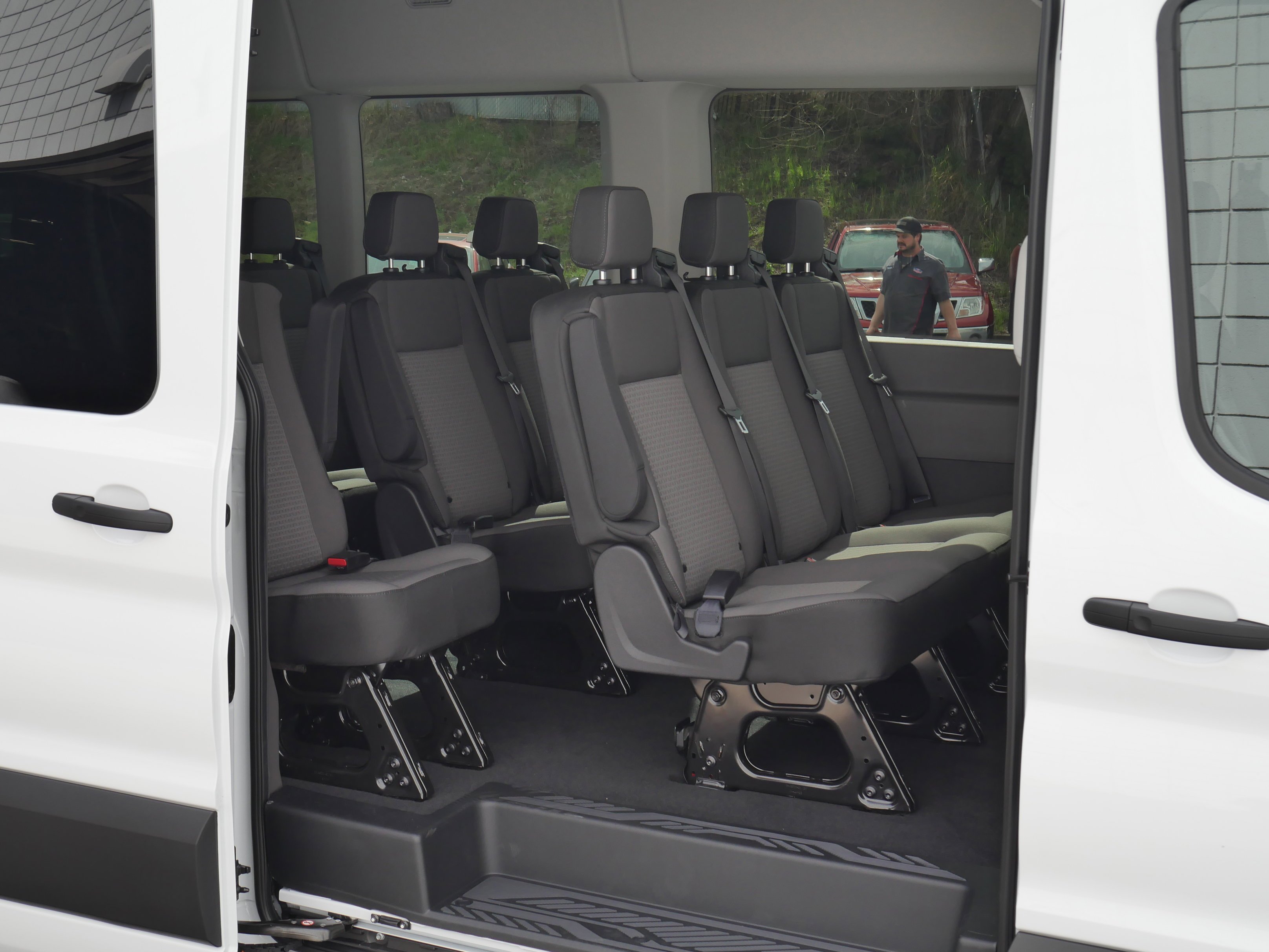 New 2026 Oxford White Ford Passenger Van XLT image 27