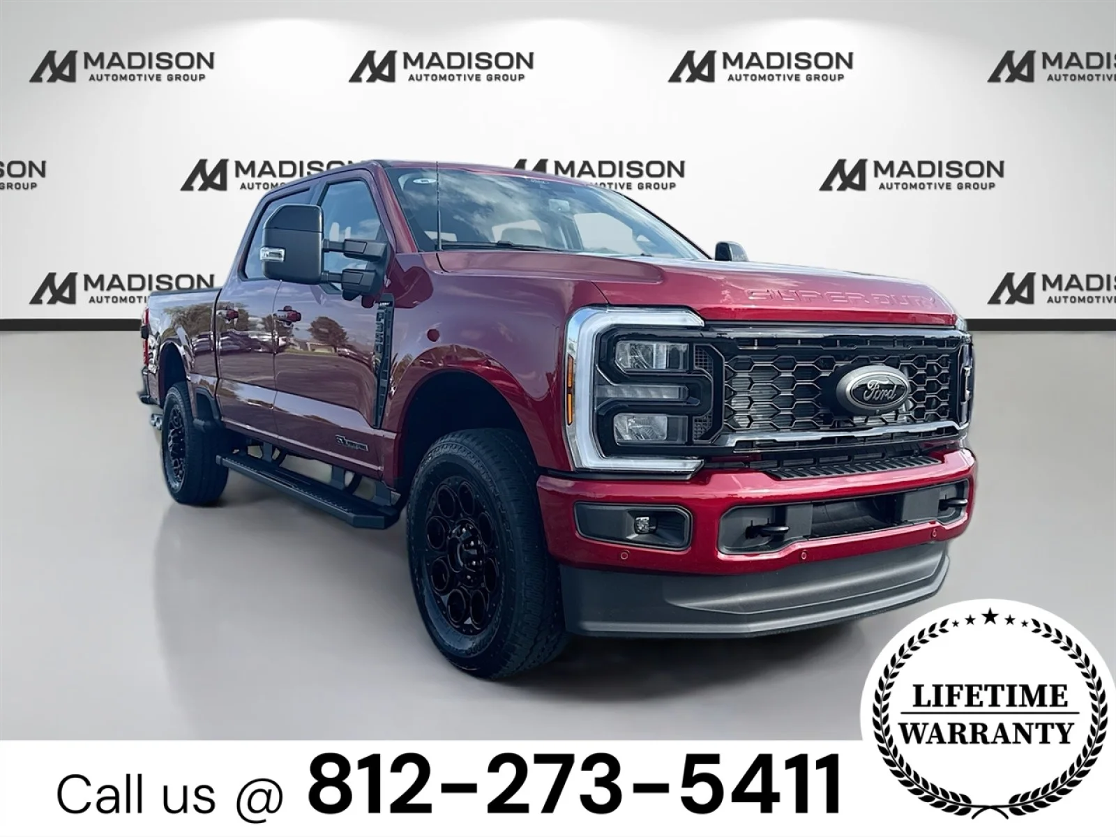 New 2026 Ruby Red Metallic Tinted Clearcoat Ford F-350® Lariat® image 3
