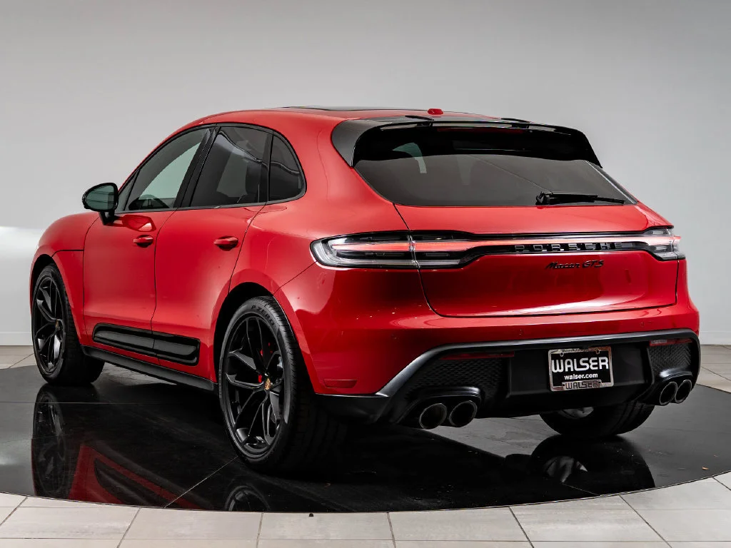 Used 2024 Carmine Red Porsche GTS image 3