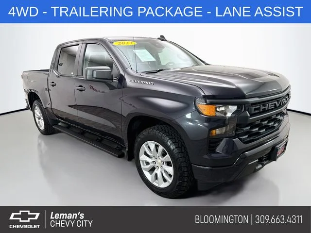 2023 Chevrolet Silverado 1500 Custom for sale at Leman's Chevy City