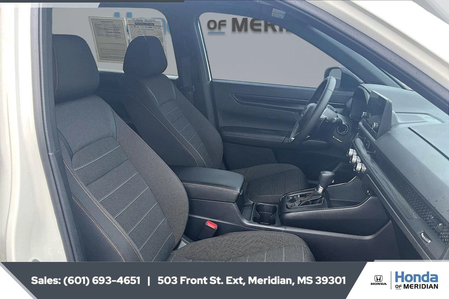 Used 2025 Platinum White Pearl Honda Sport image 6