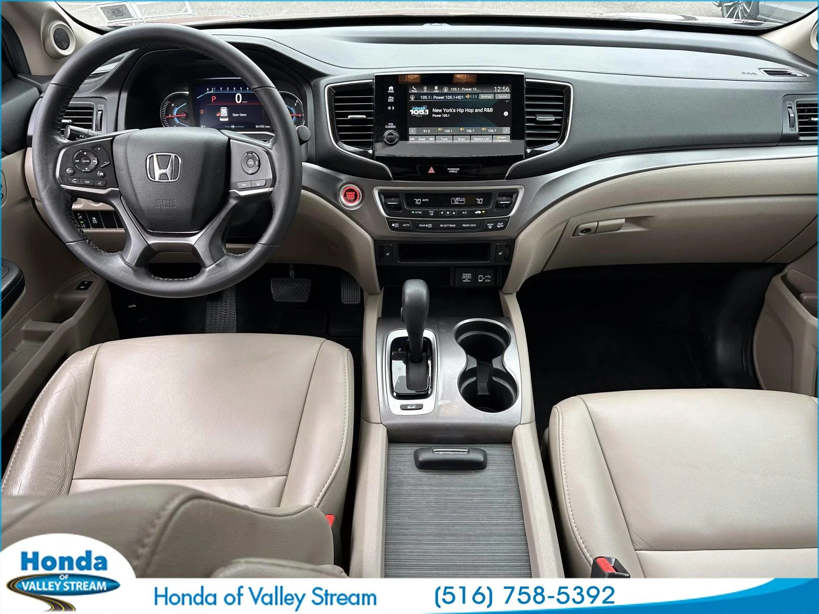 Certified Used 2019 Red Honda EX-L image 12