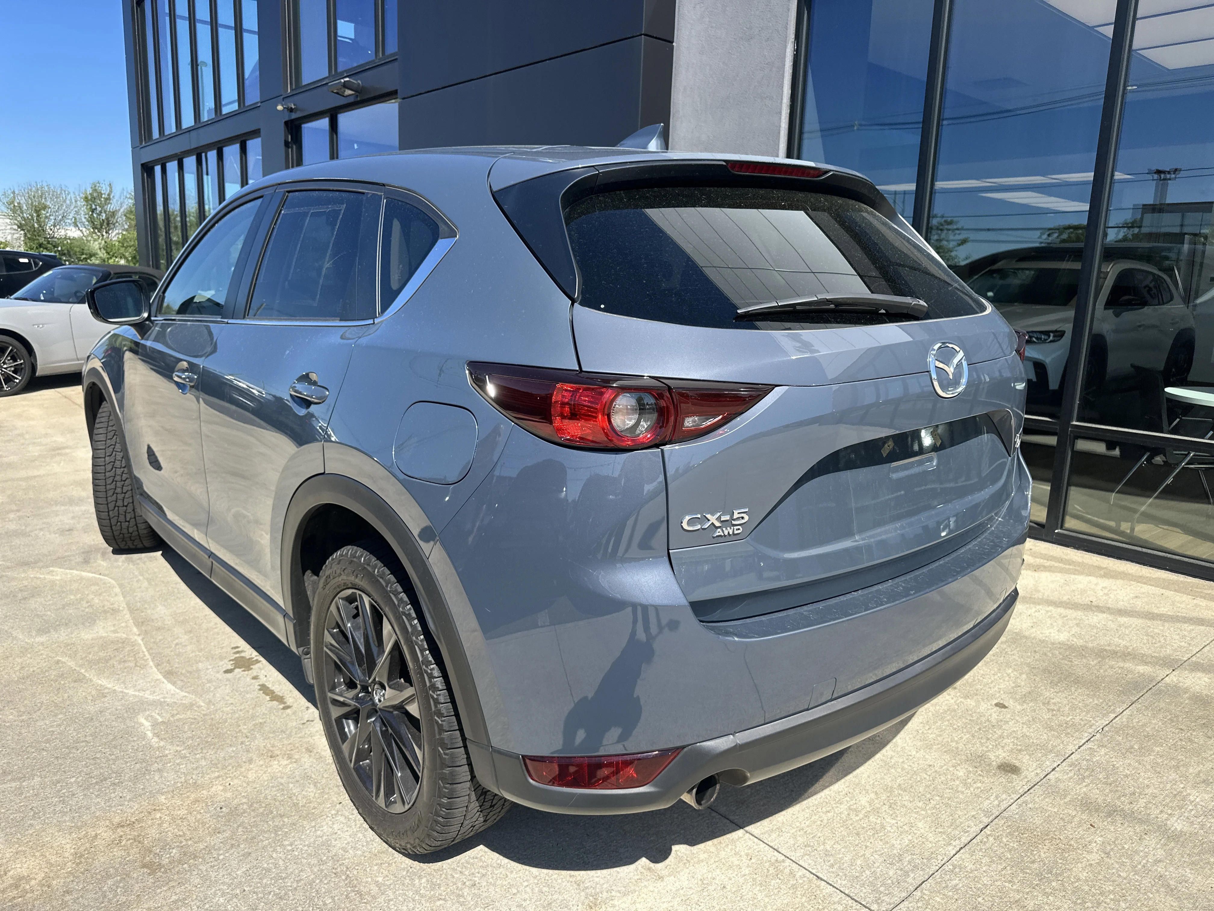 Used 2021 Polymetal Gray Mazda Carbon Edition Turbo image 6