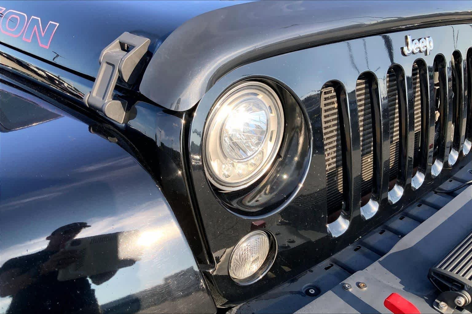 Used 2017 Black Clearcoat Jeep Rubicon Hard Rock image 24