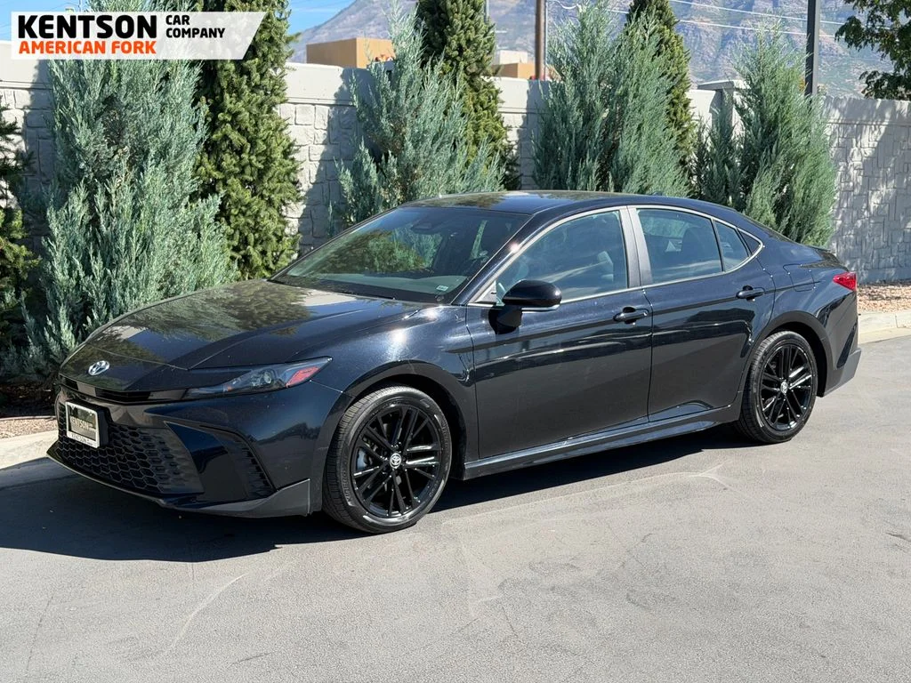Used 2025 Black Toyota SE image 3