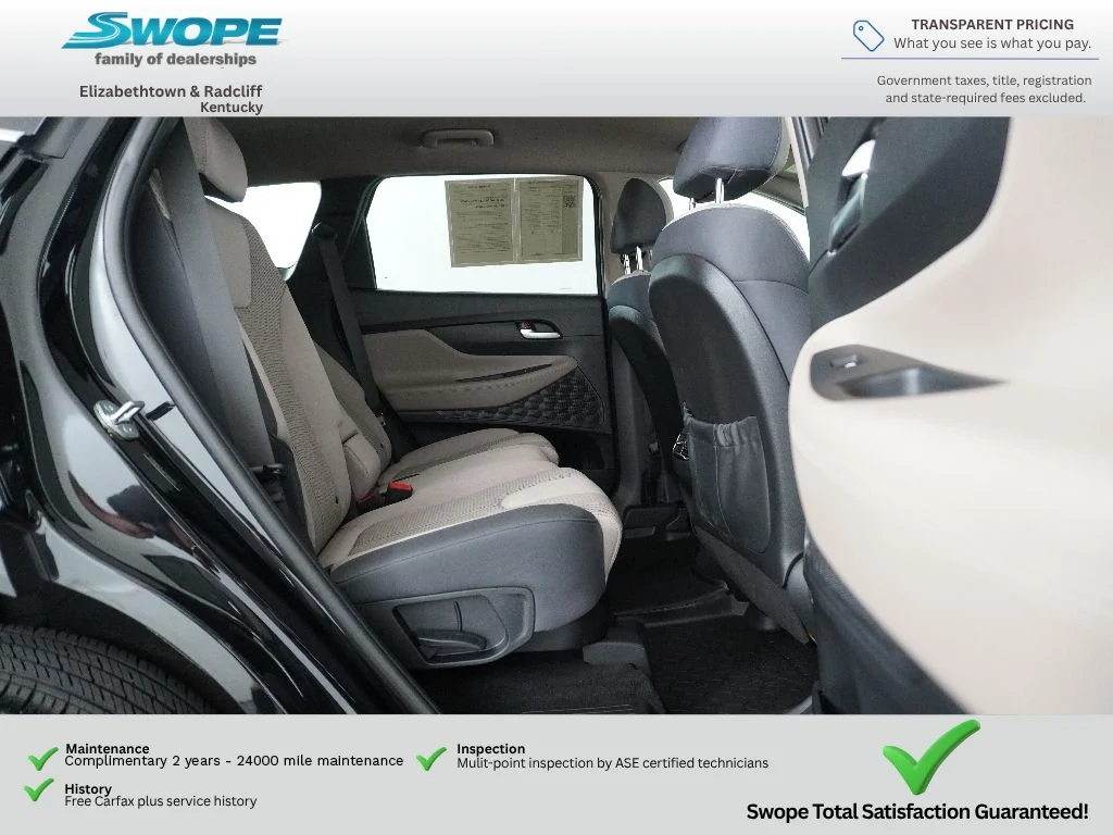 Used 2023 Twilight Black Hyundai SEL image 9