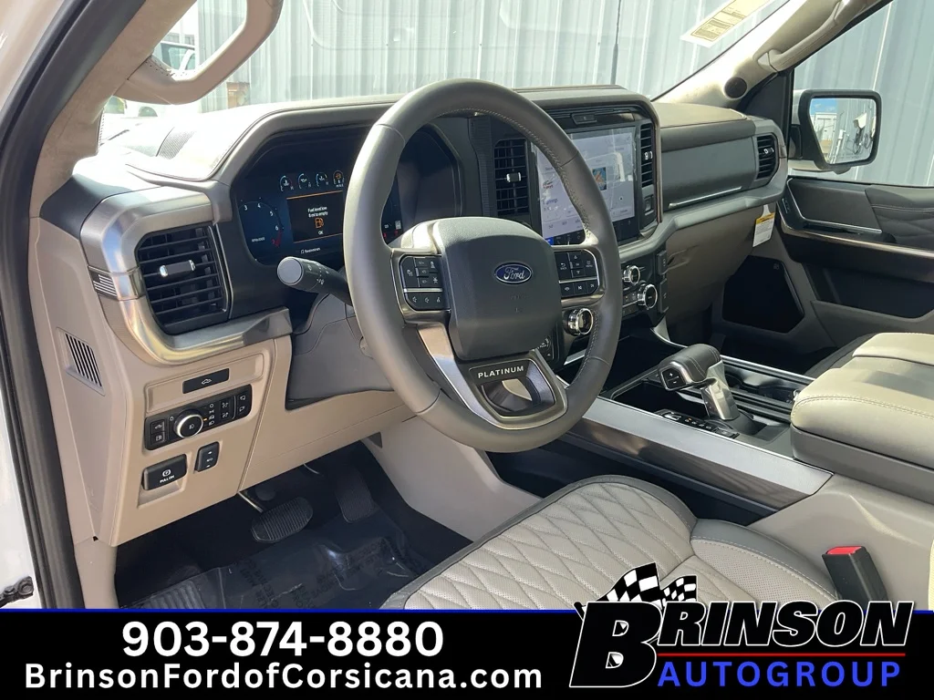 New 2026 Star White Metallic Tri-Coat Ford Platinum® image 13