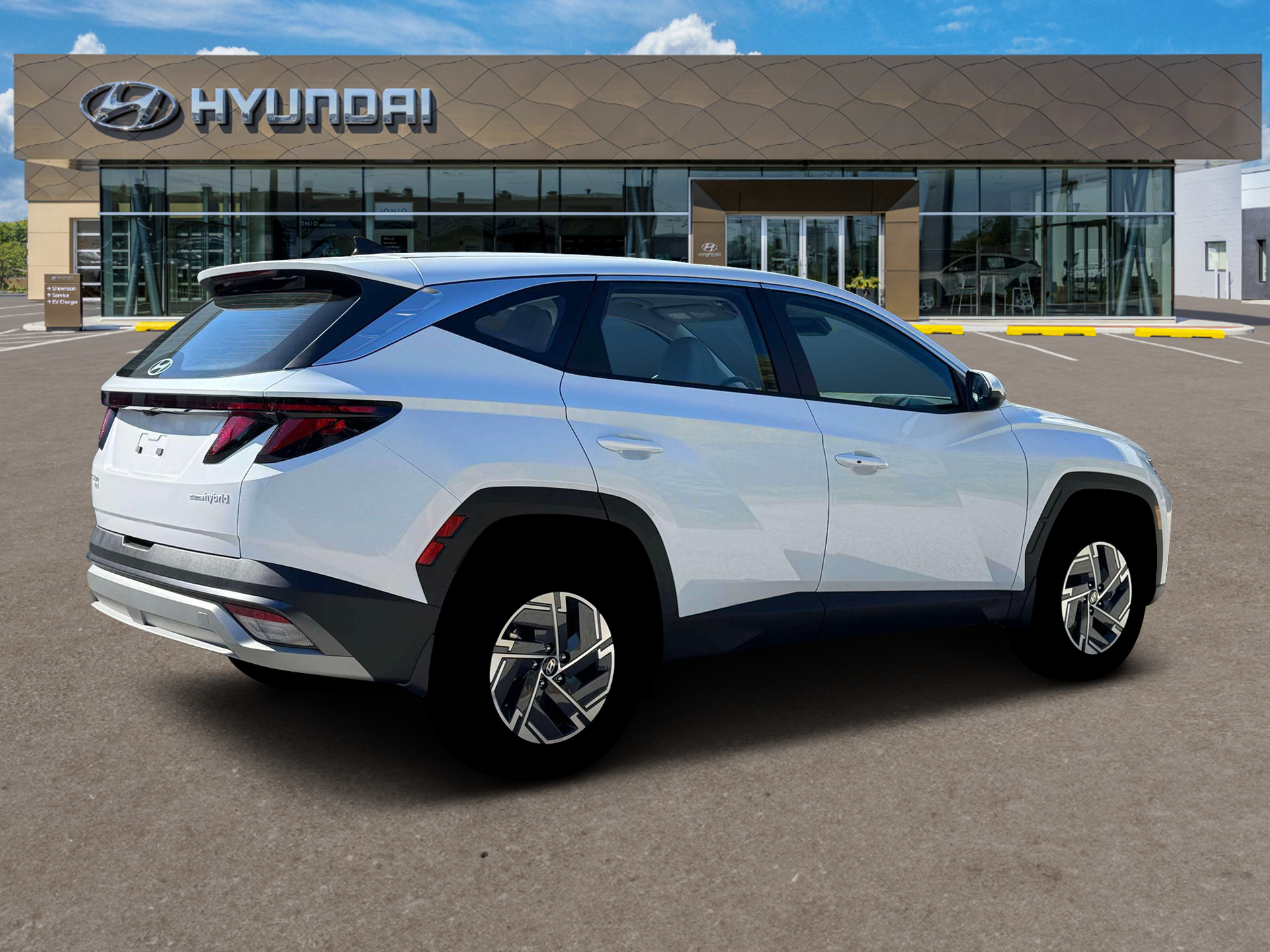 New 2026 Creamy White Pearl Hyundai Blue image 8